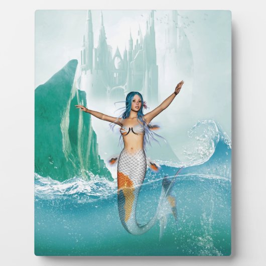 人魚 フォトプラーク (正面)