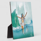 人魚 フォトプラーク (側面)