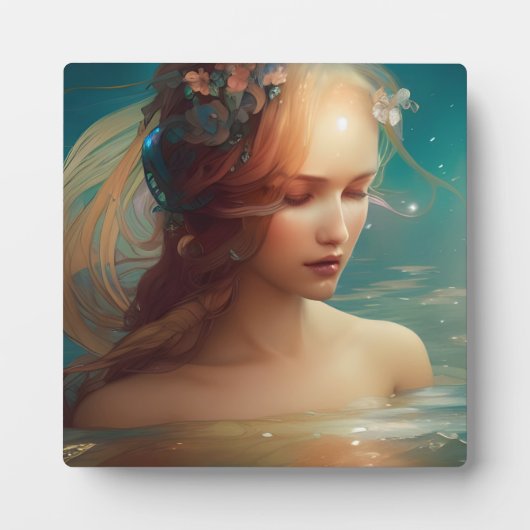 人魚 フォトプラーク (正面)