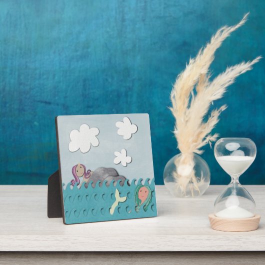 人魚 フォトプラーク (インサイチュ)