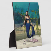 人魚 フォトプラーク (側面)