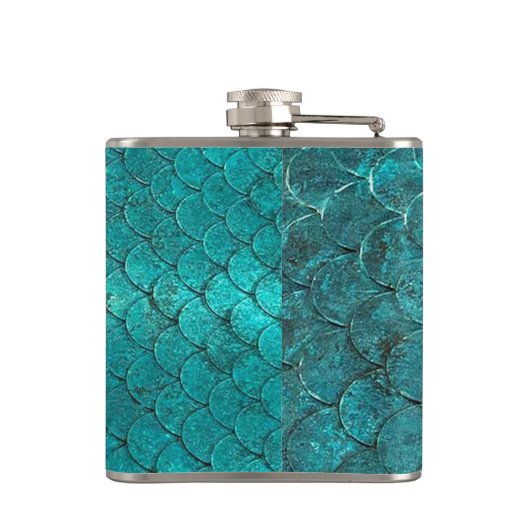 人魚 フラスク (裏面)