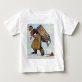 人魚 ベビーTシャツ (正面)