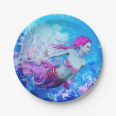 人魚 ペーパープレート (正面)