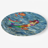 人魚 ペーパープレート (アングル)