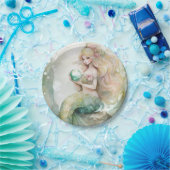 人魚 ペーパープレート (パーティー)