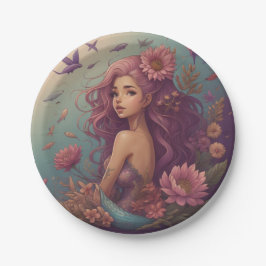 人魚 ペーパープレート