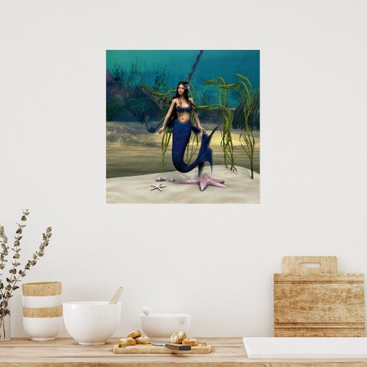 人魚 ポスター (キッチン)