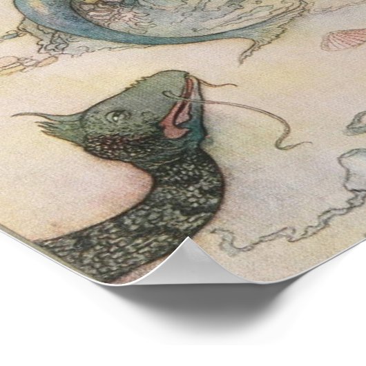 人魚 ポスター (角)