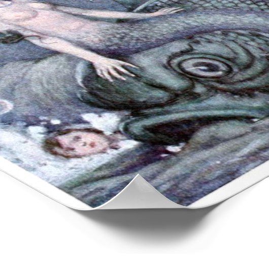 人魚 ポスター (角)