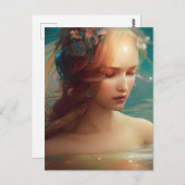 人魚 ポストカード (正面/裏面)