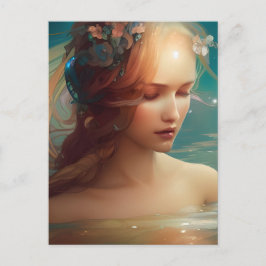 人魚 ポストカード
