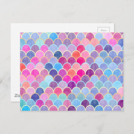 人魚 ポストカード (正面/裏面)