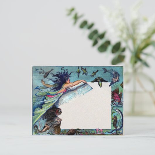 人魚 ポストカード (スタンド正面)