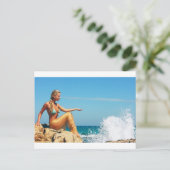 人魚 ポストカード (スタンド正面)