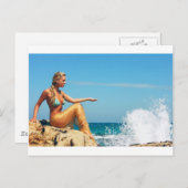 人魚 ポストカード (正面/裏面)