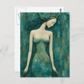 人魚 ポストカード (正面/裏面)