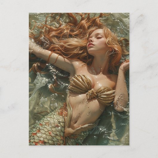 人魚 ポストカード (正面)
