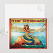 人魚 ポストカード (正面/裏面)