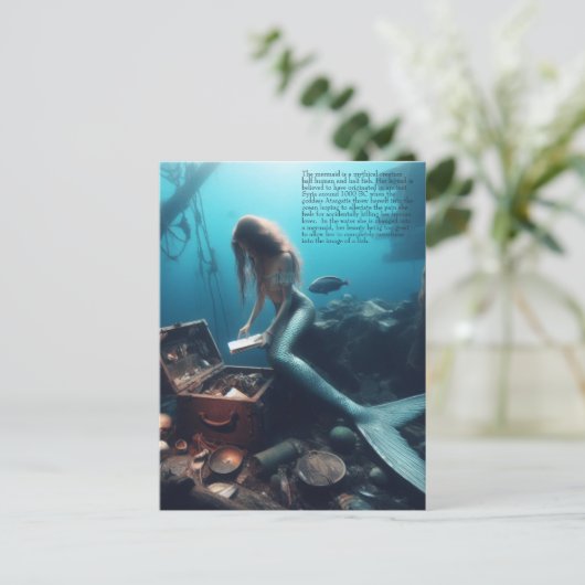 人魚  ポストカード (スタンド正面)