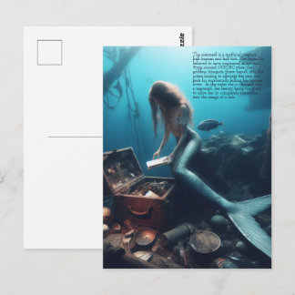 人魚 ポストカード
