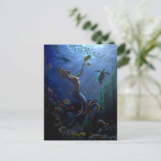 人魚 ポストカード (スタンド正面)