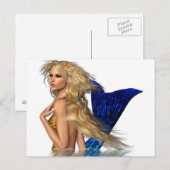 人魚 ポストカード (正面/裏面)