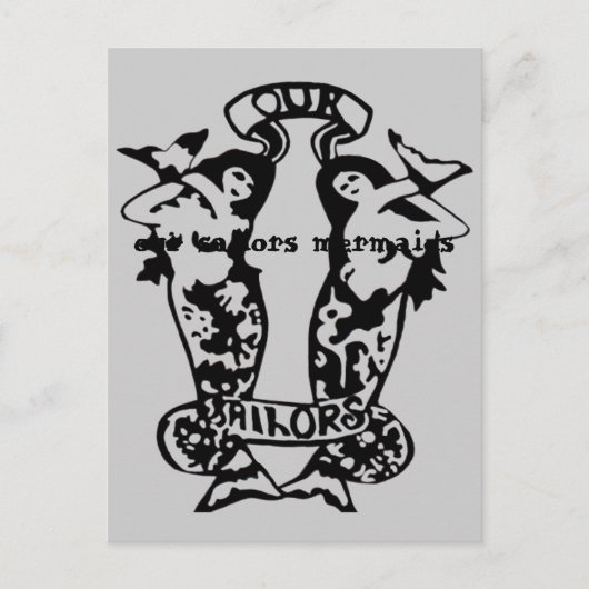 人魚 ポストカード (正面)