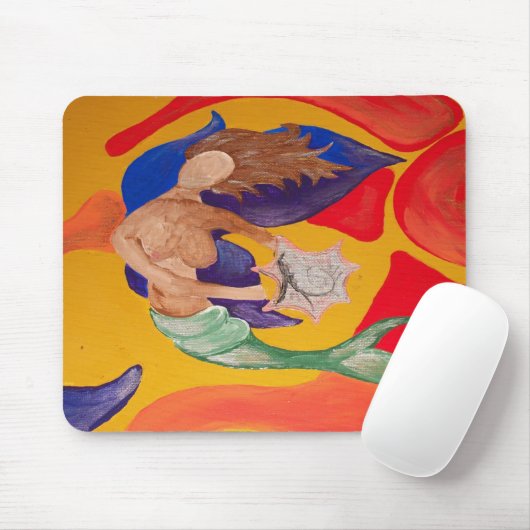 人魚 マウスパッド (マウス)