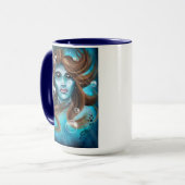 人魚 マグカップ (正面左)