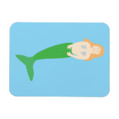 人魚 マグネット (横)