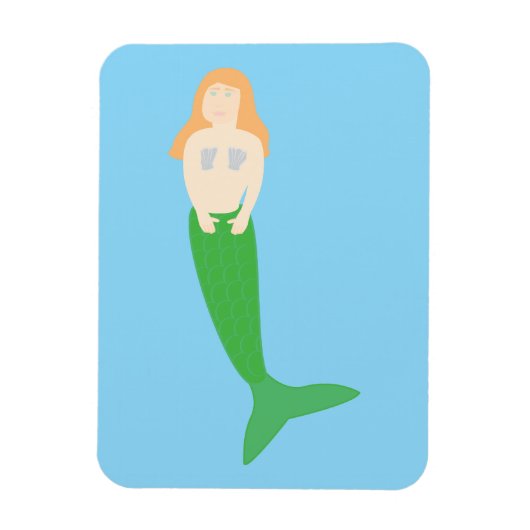 人魚 マグネット (縦)