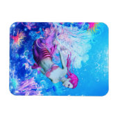 人魚 マグネット (横)