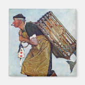 人魚 マグネット (正面)