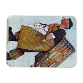 人魚 マグネット (横)