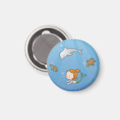 人魚 マグネット (正面/裏面)