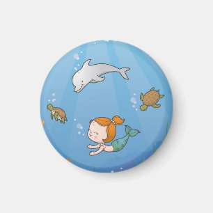 人魚 マグネット