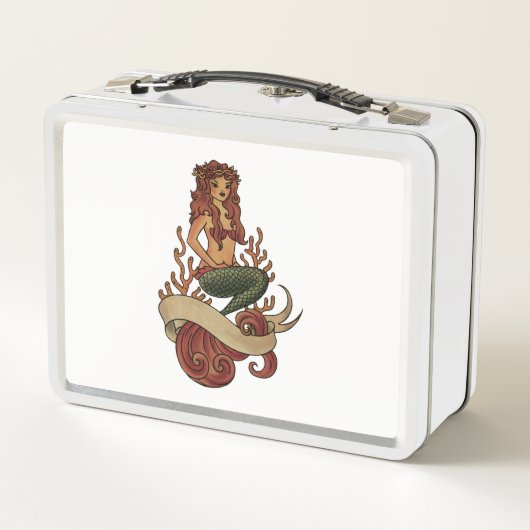 人魚 メタルランチボックス (裏面)