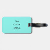 人魚 ラゲッジタグ (裏面横)