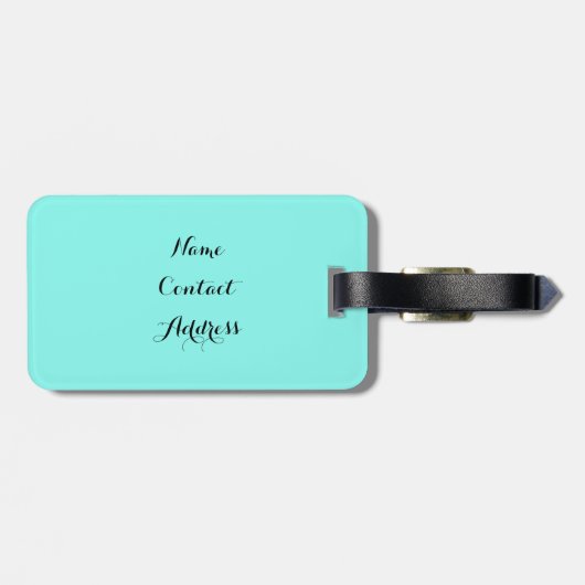 人魚 ラゲッジタグ (裏面横)