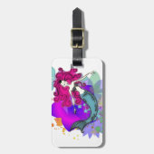 人魚 ラゲッジタグ (正面縦)