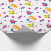 人魚 ラッピングペーパー (角)