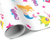 人魚 ラッピングペーパー (ロールコーナー)