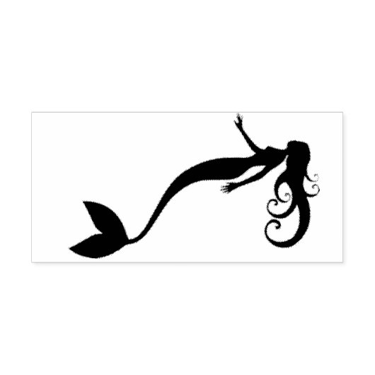 人魚 ラバースタンプ (インプリント)