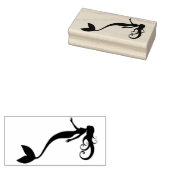 人魚 ラバースタンプ (押印)