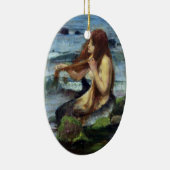 人魚(勉強) セラミックオーナメント (右)