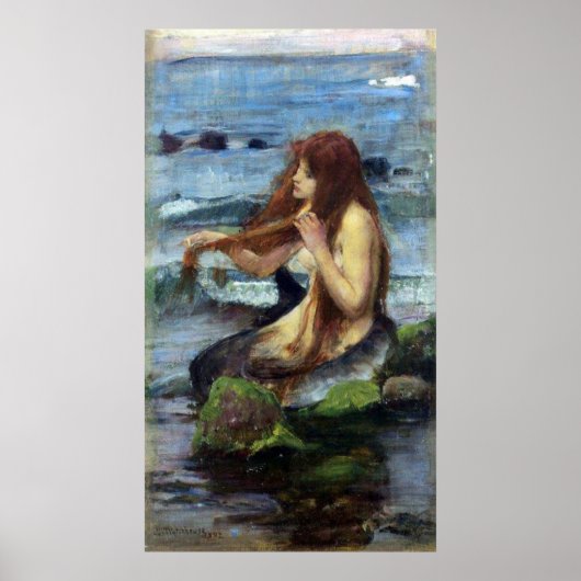 人魚(勉強) ポスター (正面)