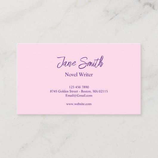 人魚 名刺 (裏面)