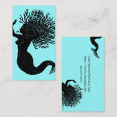 人魚 名刺 (正面/裏面)