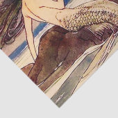 「人魚」妖精アート by アリス・B・ウッドワード 薄葉紙 (詳細)
